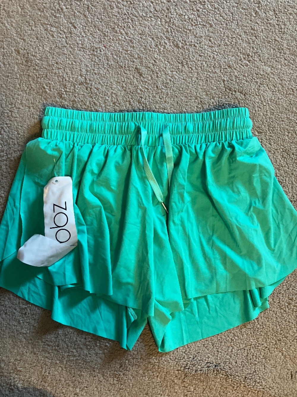 New Teal Flowy Shorts